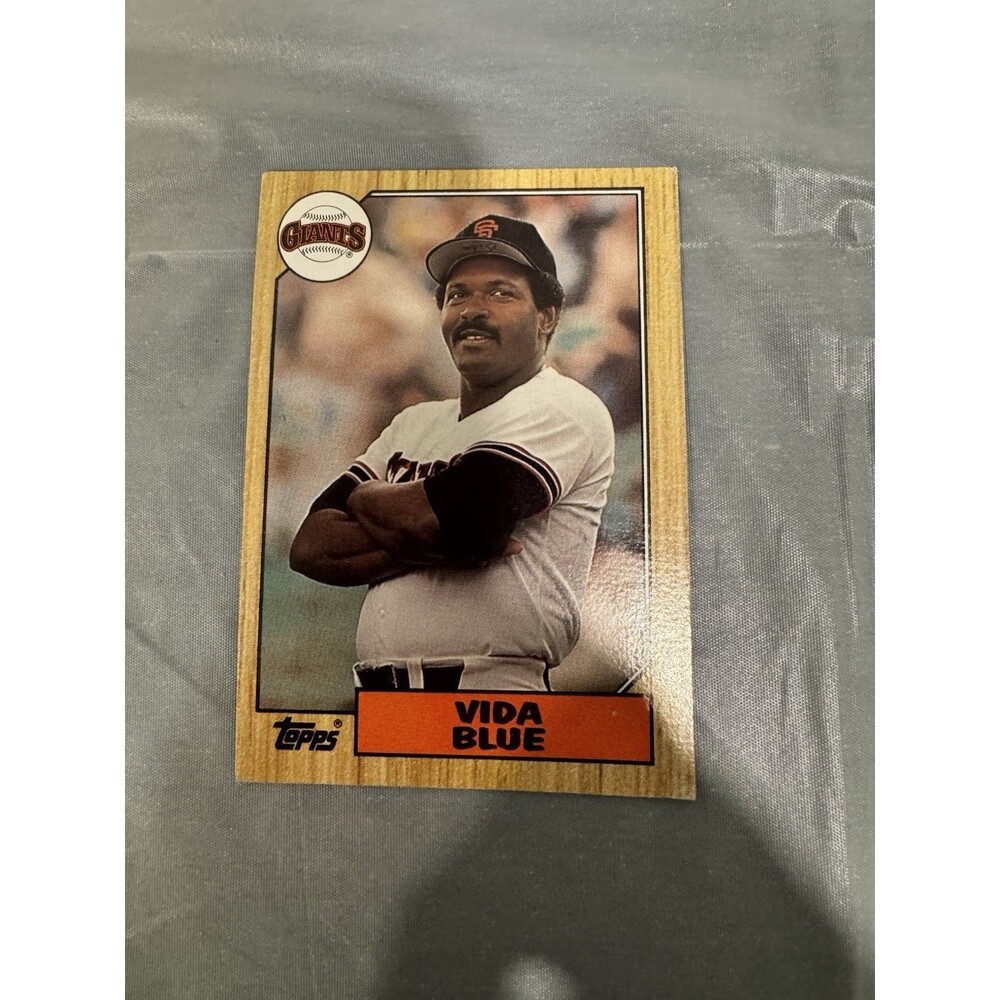 1987 Topps Vida Blue #260 San Francisco Giants | Vintage MLB Baseball Card - Picture 1 of 2
